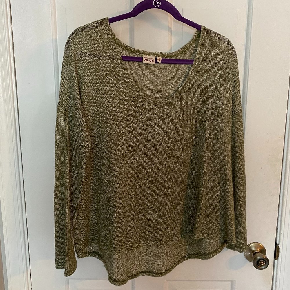Mudd Green Long Sleeve Top